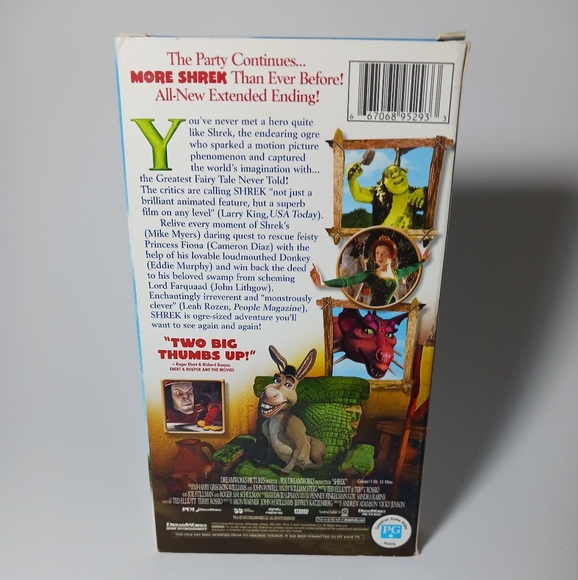 Shrek VHS - Picture 3 of 6